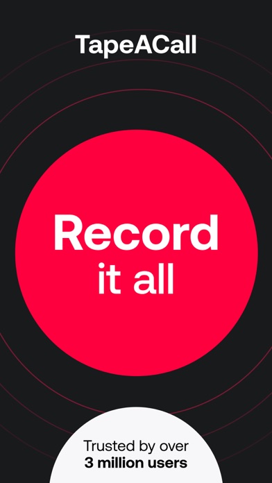 TapeACall Pro Interface