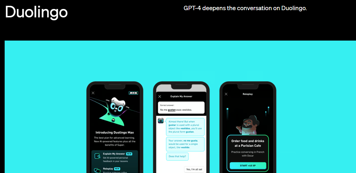 Duolingo - AI-powered language learning app for AI Tools for Students and Teachers