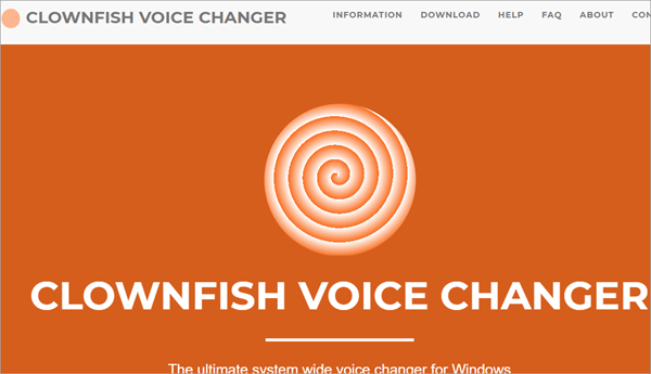 Clownfish for Voice Changer Software