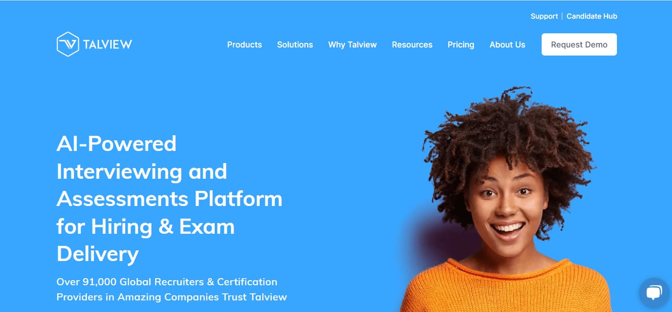 Talview: AI-Powered Interviewing and Proctoring Platform