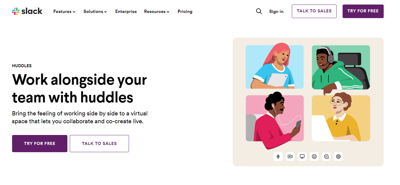 Slack - 10 Best Video Conferencing Software 