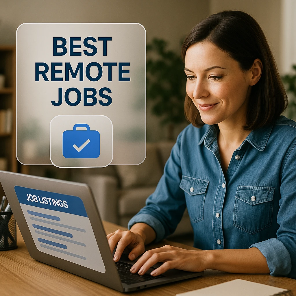 Professional working remotely from a modern home office setup