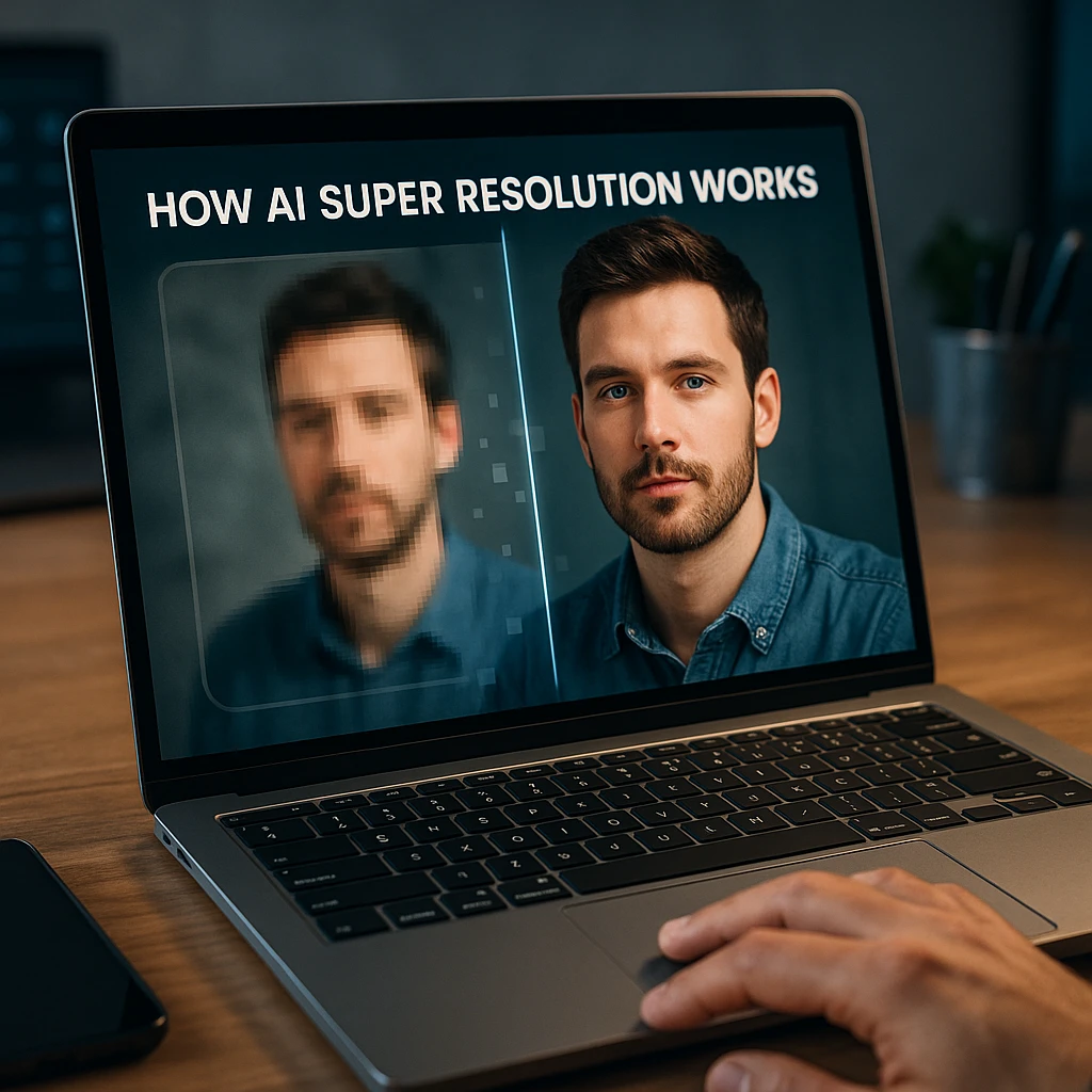 How AI super resolution generates new detail from low-resolution video