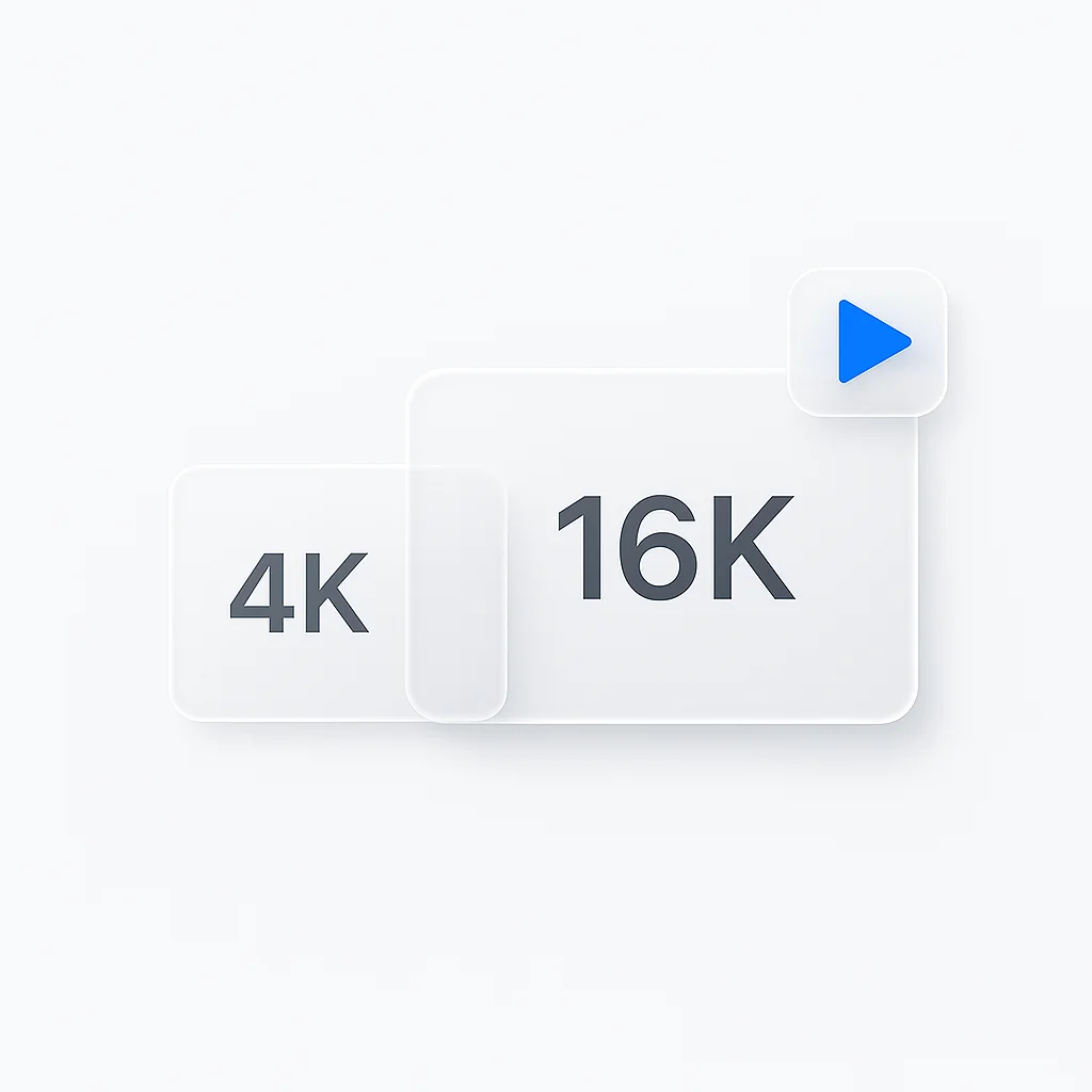 4K vs 8K vs 16K - What Do You Actually Need in 2025?