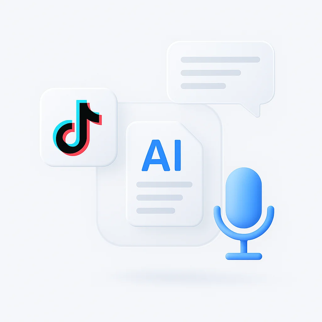 8 Best AI TikTok Transcript Generators of 2025 (Free - Paid Tools)